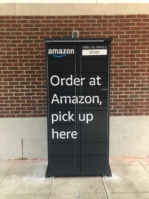 Photo of Amazon locker